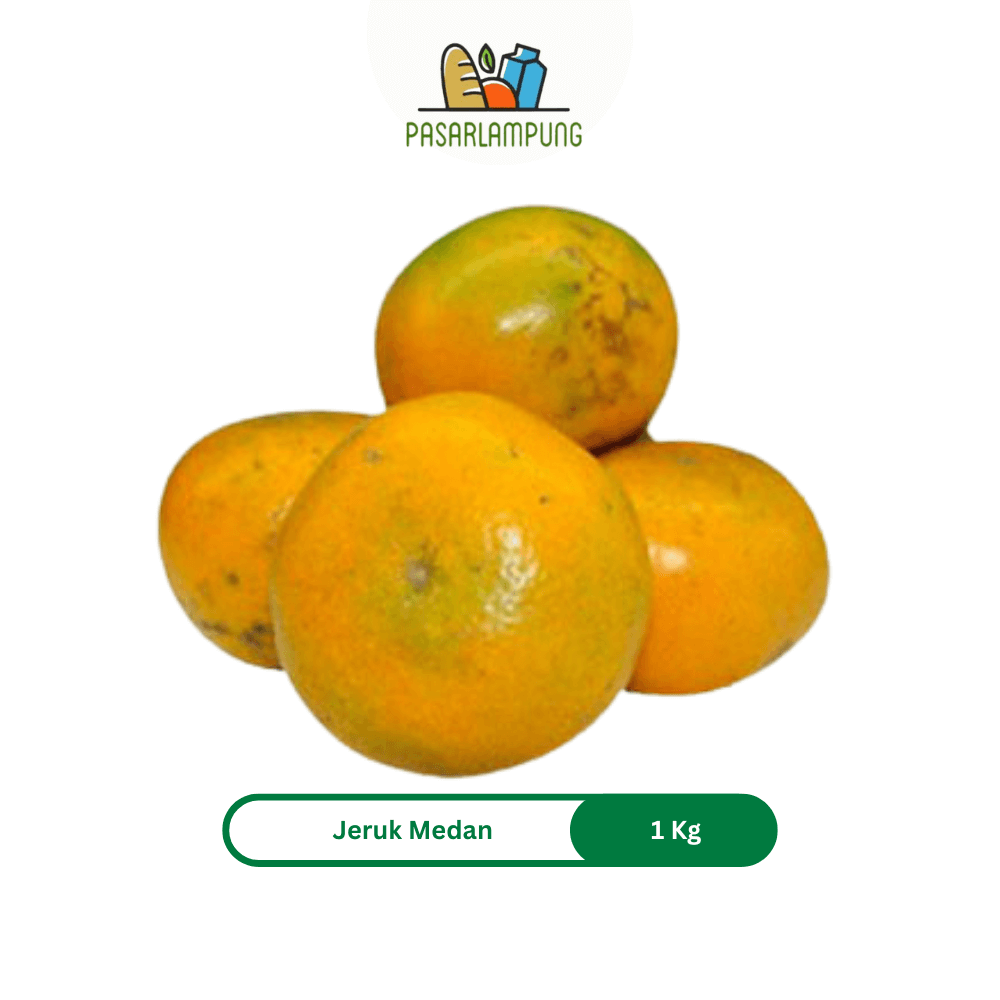 Jeruk Medan Segar 1 Kg Pasar Lampung