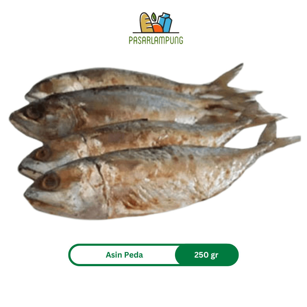 Ikan Asin Peda 250 Gr Pasar Lampung