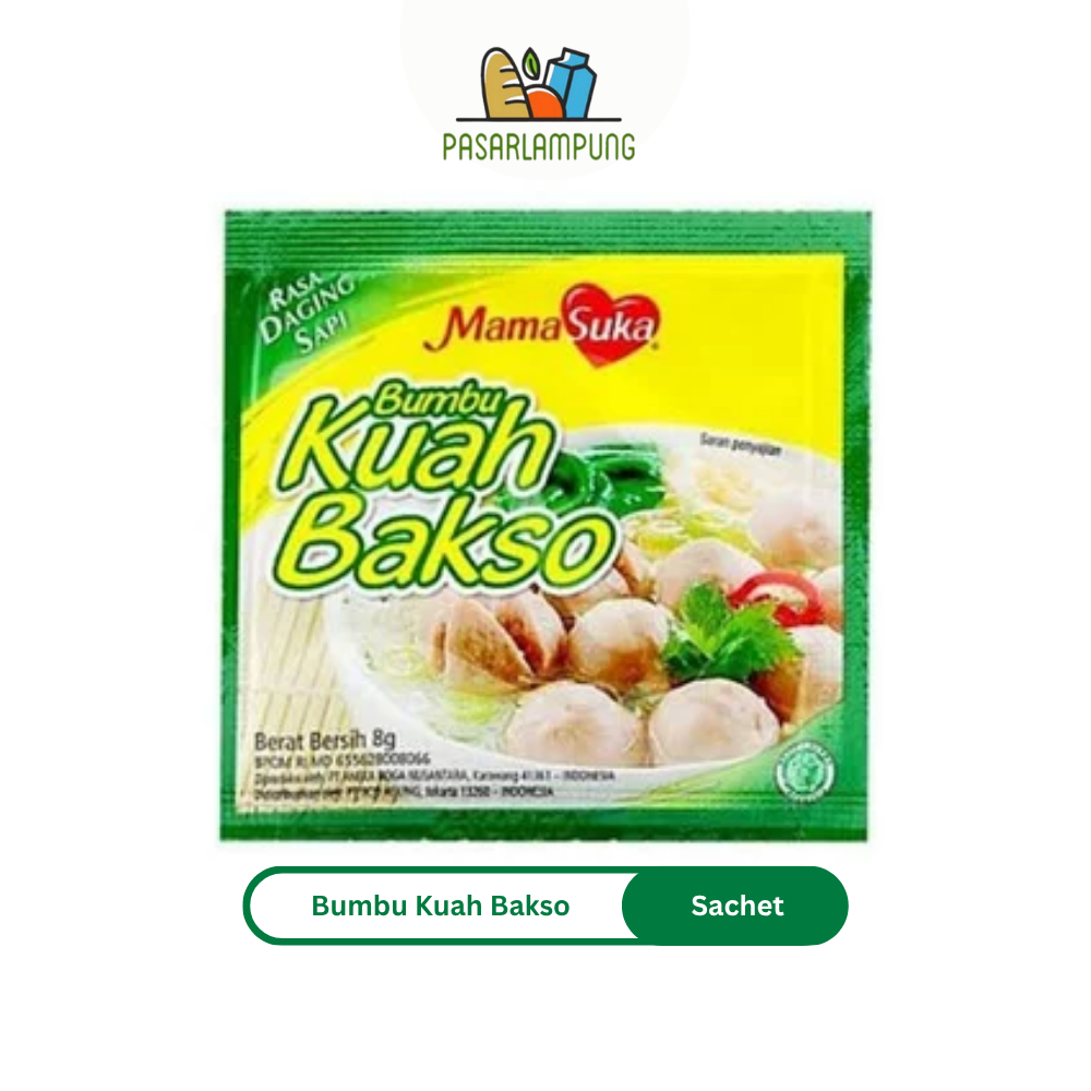 Mama Suka Kuah Bakso Perbungkus Pasar Lampung